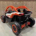 Pojazd Buggy Maverick Turbo RR 4x200W 24V14Ah Pomarańczowy