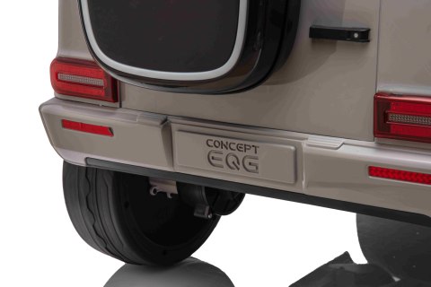 Autko na akumulator Mercedes Benz EQG Srebrny 4x4 12V9Ah