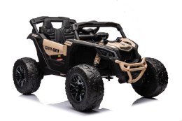 Auto Na Akumulator Buggy Can-am MAVERICK 4x200W 24V DK-CA003 Khaki + PANEL MP4