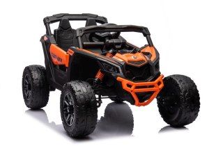 Auto Na Akumulator Buggy Can-am MAVERICK 4x200W 24V DK-CA003 Pomarańczowy Lakierowany