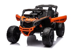 Auto Na Akumulator Buggy Can-am MAVERICK 4x200W 24V DK-CA003 Pomarańczowy Lakierowany