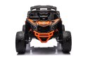 Auto Na Akumulator Buggy Can-am MAVERICK 4x200W 24V 7Ah DK-CA003 Pomarańczowy