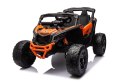 Auto Na Akumulator Buggy Can-am MAVERICK 4x200W 24V 7Ah DK-CA003 Pomarańczowy