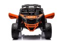 Auto Na Akumulator Buggy Can-am MAVERICK 4x200W 24V 7Ah DK-CA003 Pomarańczowy