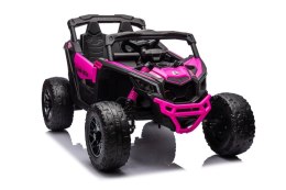 Auto Na Akumulator Buggy Can-am MAVERICK 4x200W 24V DK-CA003 Różowy