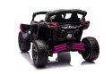 Auto Na Akumulator Buggy Can-am MAVERICK 4x200W 24V DK-CA003 Różowy