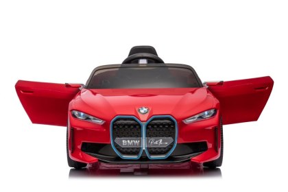 Auto Na Akumulator BMW I4 Czerwone + PILOT + ŚWIATŁA + MP3