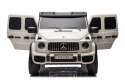 Auto na akumulator Mercedes Benz G63 AMG GIGANT XXL 4x200W 24V Biały