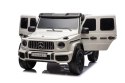 Auto na akumulator Mercedes Benz G63 AMG GIGANT XXL 4x200W 24V Biały