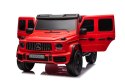 Pojazd Mercedes Benz G63 AMG XXL STRONG Czerwony