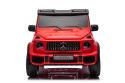 Pojazd Mercedes Benz G63 AMG XXL STRONG MP4 Czerwony