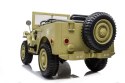 Pojazd Retro Wojskowy 4x4 Piaskowy 24V JH-101 WILLYS