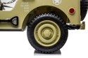 Pojazd Retro Wojskowy 4x4 Piaskowy 24V JH-101 WILLYS