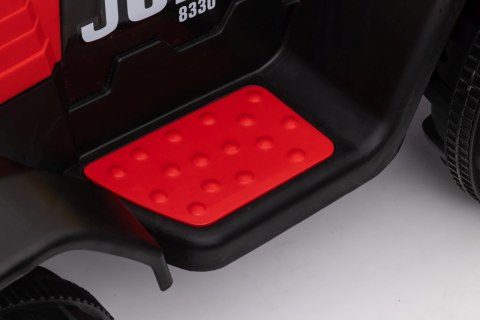 Pojazd Traktor z Przyczepą Czerwony