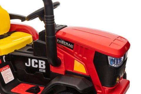 Pojazd Traktor z Przyczepą Czerwony