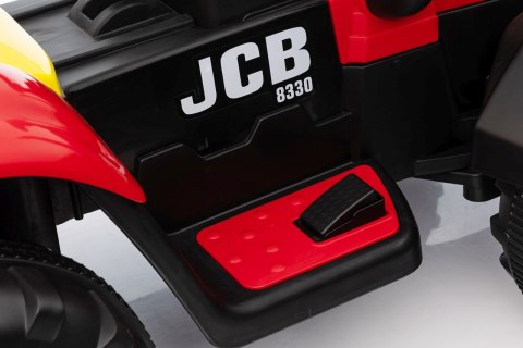 Pojazd Traktor z Przyczepą Czerwony