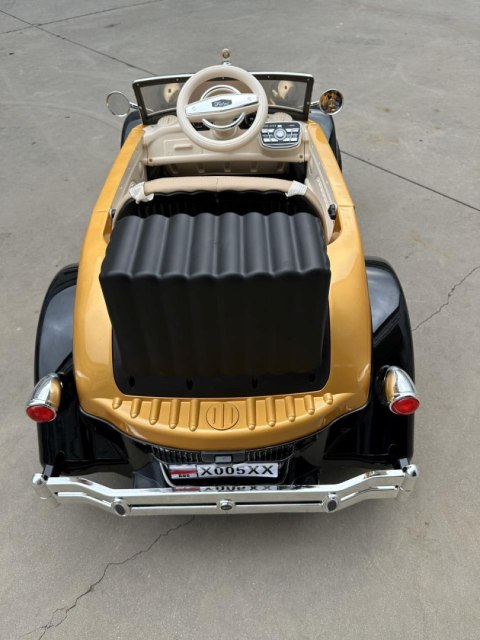 Pojazd Retro 4x4 Lakierowany Złoty