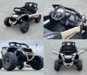 Auto Na Akumulator Buggy Can-am MAVERICK 2x200W 24V DK-CA003 Khaki