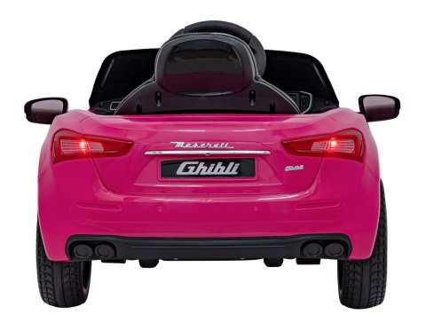 Pojazd Maserati Ghibli Różowy