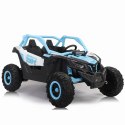 Auto na akumulator Buggy SR SUPER 66 24V 4x4 Niebieski