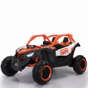 Auto na akumulator Buggy SR SUPER 66 24V 4x4 Pomarańczowy