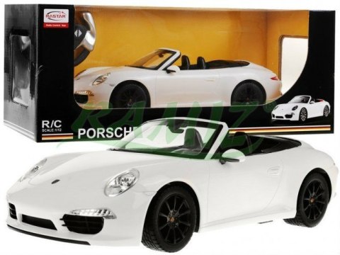 Autko R/C Porsche 911 Carrera S Biała 1:12 RASTAR