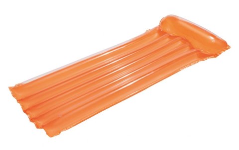 Materac Kolorowy Plażowy Przezroczysty 183 x 76cm BESTWAY Pomarańczowy