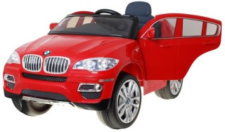 Pojazd BMW X6 EVA 2.4G Czerwony