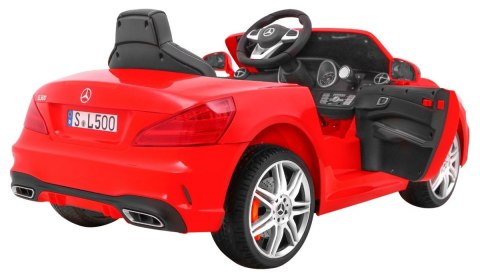 Pojazd Mercedes SL 500 Czerwony