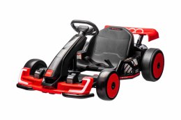 Pojazd Gokart Audi z Funkcją Driftu Czerwony