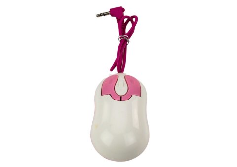 Laptop Edukacyjny Interaktywny 60 Funkcji Dwa Języki Myszka Różowy