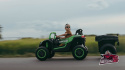 Auto na akumulator Buggy ATV Racing A032 Zielony 2x4 24V7Ah 400W