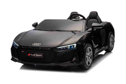Wielkie auto na akumulator Audi Spyder R8 2x200W 24V 14Ah LIFT Czarny