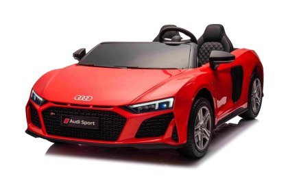 Wielkie auto na akumulator Audi Spyder R8 2x200W 24V 14Ah LIFT Czerwony