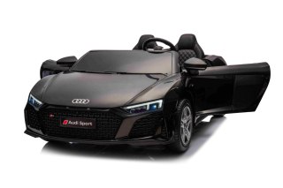 Wielki Audi Spyder R8 LIFT STRONG bezszczotkowy silnik 200W 24V 14Ah Czarny