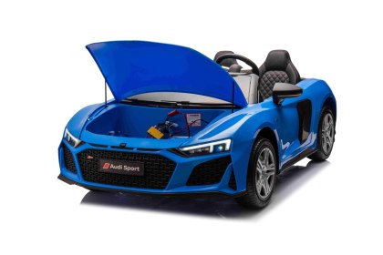 Wielki Audi Spyder R8 LIFT STRONG bezszczotkowy silnik 200W 24V 14Ah Niebieski