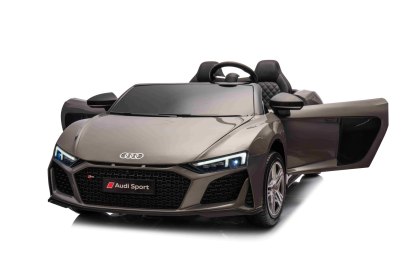 Wielki Audi Spyder R8 LIFT STRONG bezszczotkowy silnik 200W 24V 14Ah Szary