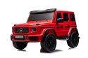 Pojazd Mercedes Benz G63 AMG XXL Czerwony