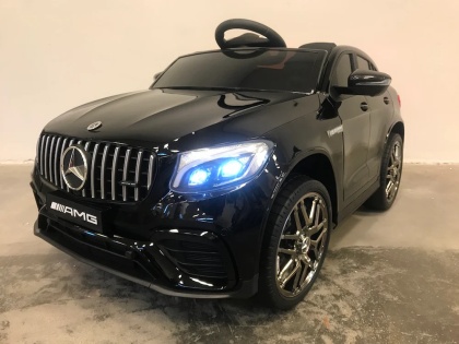 Auto na Akumulator Mercedes GLC 63S CZARNY 4x45W + POWIĘKSZONY AKUMULATOR 12V7Ah