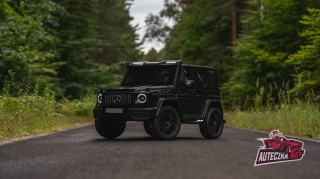 Auto na akumulator Mercedes Benz G63 AMG GIGANT XXL 4x200W 24V Czarny