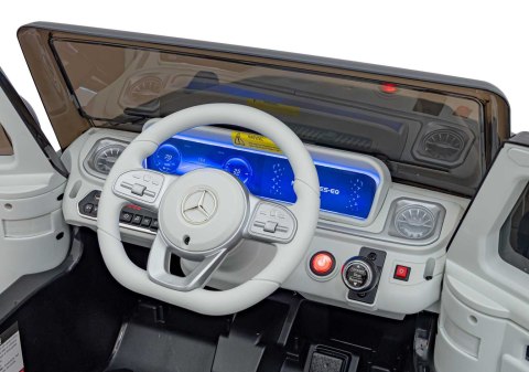 Autko na akumulator Mercedes Benz EQG Czarny 4x4 12V9Ah