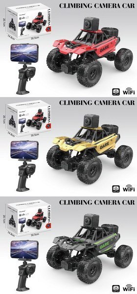 Crawler Z Kamerą WiFi CLIMB Złoty
