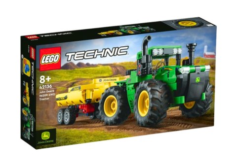 Klocki LEGO TECHNIC Traktor John Deere 9620R 4WD 42136