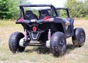 MEGA BUGGY SXS DLA 2 DZIECI 4X200W, SUPER MOC, PRZESUWANE SIEDZENIE, WALIZKA/BBH028