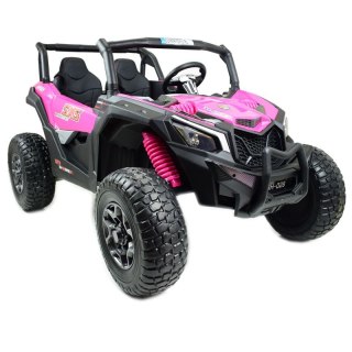 MEGA BUGGY SXS DLA 2 DZIECI 4X200W, SUPER MOC, PRZESUWANE SIEDZENIE, WALIZKA/BBH028