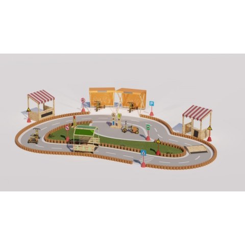 CLASSIC WORLD Dystybutor Paliwa Stacja Ładowania do Samochodów