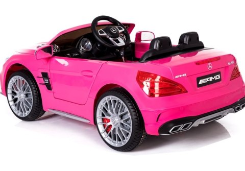 Auto na Akumulator Mercedes SL65 MP3 Różowy