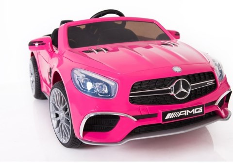 Auto na Akumulator Mercedes SL65 MP3 Różowy