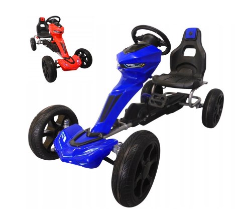 Duży gokart G3 na pedała + hamulec ręczny