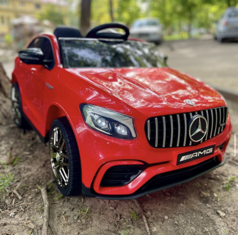 MERCEDES GLC 63S 4x4 MIĘKKIE SIEDZENIE, MIEKKIE KOŁA, SYSTEM ESW, QLS5688 - POWIĘKSZONY AKUMULATOR 12V9Ah